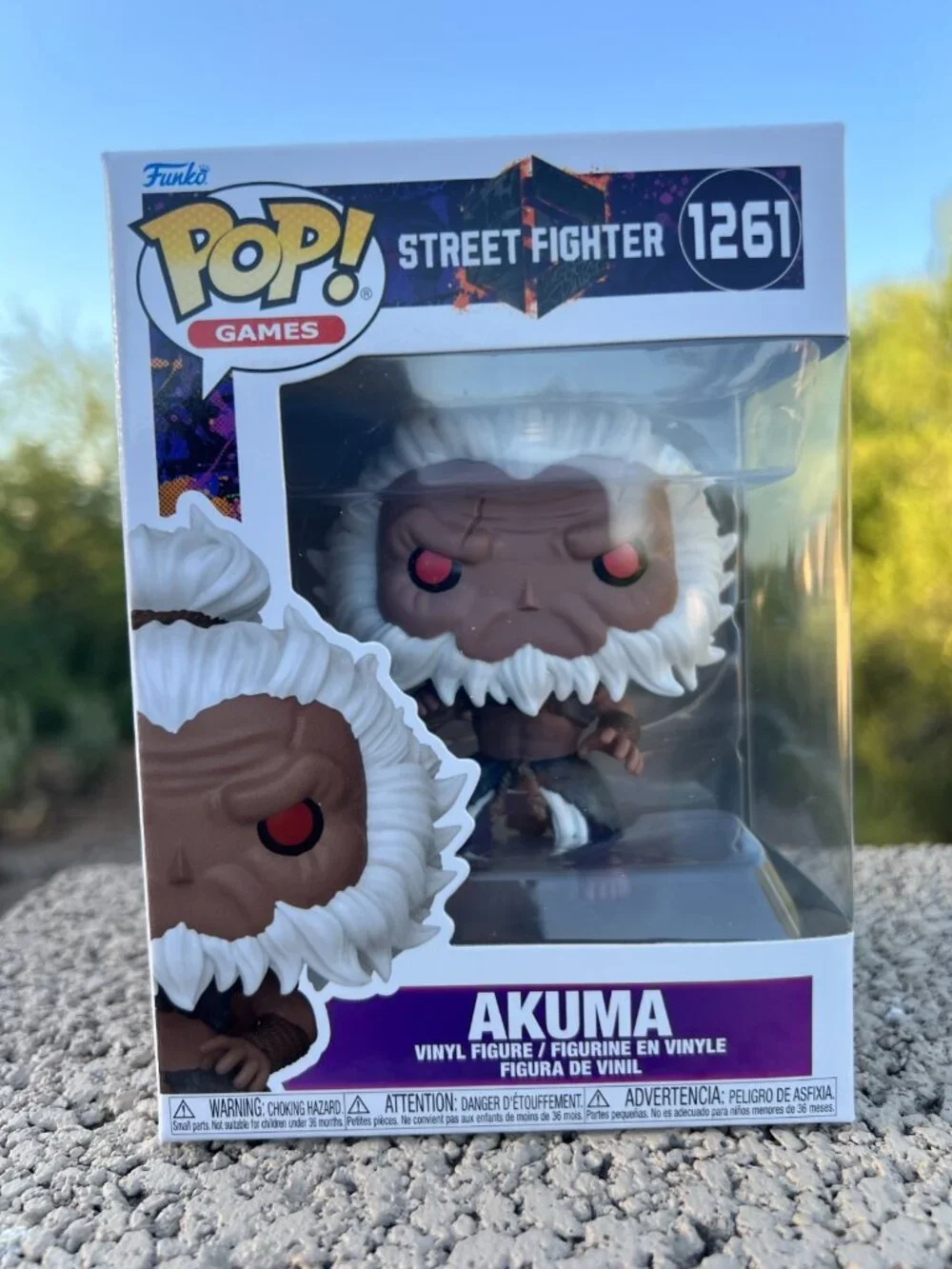 Funko Pop Games - Street Fighter - Akuma (#1261, NEW)